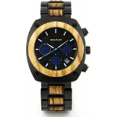 Edenholzer Holzuhr Herren Armbanduhr Chronograph Padang ED103-001