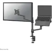 NeoMounts NEXT Lite DS20-425BL2 Monitor- und Laptophalterung Schwarz