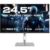 Japannext JN-IPS245G320F-HSP, 62,2 cm (24.5"), 1920 x 1080 Pixel, Full HD, LCD, 1 ms, Schwarz