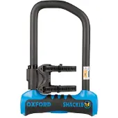 Oxford Fahrradschloss U-Lock 260x177mm Blau Anti-Diebstahl-Schutz
