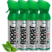 Boost Oxygen Sauerstoffdose zum Inhalieren Natural, mittel, 4x5L