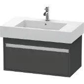Duravit Waschtischunterschrank Ketho 80x45,5cm, graph ma, 1 Ausz., wandhängend