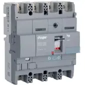 Hager HNB202H Leistungsschalter Baugröße x250 4polig 40kA 200A TM N 60% geschützt