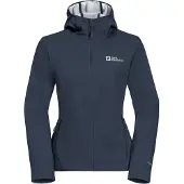 Jack Wolfskin Bornberg Hoody W midnight sky / grey (T0470) XS