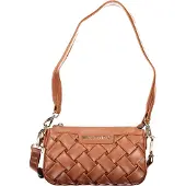 Valentino Elegante braune Damenhandtasche mit abnehmbarem Schulterriemen
