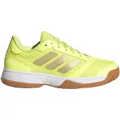 Adidas 1100000002199 PERFORMANCE "LIGRA 8 INDOOR KIDS", Jungen, Gr. 34, gelb (frozen lemon, thermal chrome, ftwr weiß), Synthetik, Textil, Schuhe 1100000002199
