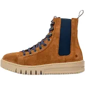 Art Unisex. 11779S1BN003_0MU Lederstiefeletten 1779S braun (46), Wohnung, Schnürsenkel, Lässig