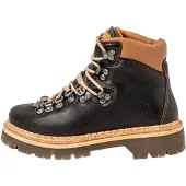 Art Unisex. 109035010603_001 Lederstiefeletten 0903 Arizona schwarz (41), Wohnung, Schnürsenkel, Lässig