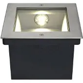 SLV DASAR 225 Outdoor Bodeneinbauleuchte, LED, 4000K, IP67, edelstahl 316