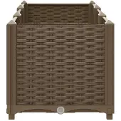 vidaXL Hochbeet 120 x 40 x 38 cm Polypropylen