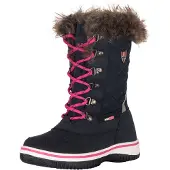 TROLLKIDS KinderHolmenkollen Snow XT Winterstiefel navy/magenta 33