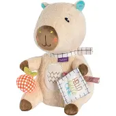 Fehn Kuscheltier "Capybara Clara, Capybara Hello", beige (beige, braun), Plüschfiguren, KinderB:9cm H:20cm T:10cm, Plüsch, Kuscheltier, B:9cm H:20cm T:10cm