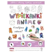 Fabryka Frajdy Bastelset mit Schrumpffolien-Technik im Anime-Stil für kreative Ornamente