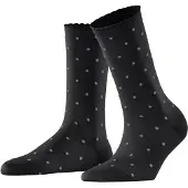 Falke Spike Dot Damen Socken black (3000) 39-42