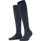 Falke Climawool Damen Kniestrümpfe navy mel. (6127) 39-40