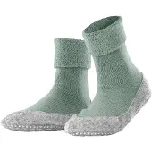 Falke Hausschuhe Cosyshoe Damen Peppermint / Light Grey-Schuhgröße 41 - 42
