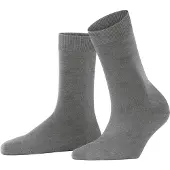 Falke Socken ClimaWool SO Damen Light Grey Melange-Schuhgröße 37 - 38