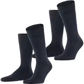 Falke 2er-Pack Happy Socken Navy - 43-46