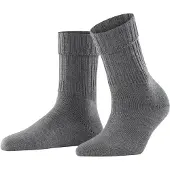 Falke Striggings Rib Damen Bootsocken dark grey (3070) 39-42