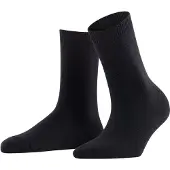 Falke Socken "Cosy Wool", Damen, Gr. 35-38, schwarz (schwarz (3000)), Obermaterial: 31% Wolle WO. 27% Viskose CV. 24% Polyamid PA. 18% Kaschmir WS., glatt, Socken Socken