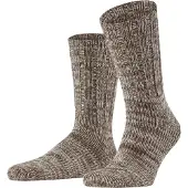 Falke Brooklyn Herren Bootsocken, 43-46, Weiß, Struktur, Baumwolle