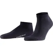 Falke Cool 24/7 Herren Sneakersocken, 41-42, Blau, Uni, Baumwolle