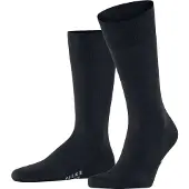Falke Cool 24/7 Herren Socken, 49-50, Blau, Uni, Baumwolle