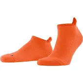 Falke Sneakersocken "Cool Kick", Damen, Gr. 42-43, orange (orange ray (8061)), Obermaterial: 81% Polyester PES. 19% Polyamid PA., glatt, Socken Sneakersocken