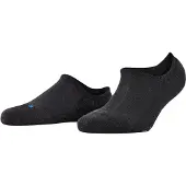 Falke Keep Warm Damen Füßlinge, 39-41, Schwarz, Uni, Schurwolle