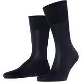 Falke Tiago Herren Socken, 49-50, Blau, Uni, Baumwolle