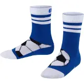 Falke Active Soccer Kinder Socken, 27-30, Blau, Motiv, Baumwolle