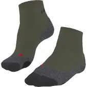 Falke TK2 Explore Short Damen Trekking Kurzsocken, 37-38, Grün, Wolle