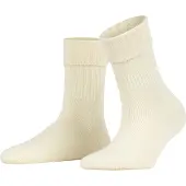 Falke Striggings Rib Damen Bootsocken woolwhite (2069) 39-42