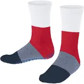 Falke Summer Kinder Haussocken, 39-42, Weiß, Streifen, Baumwolle