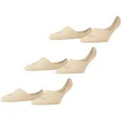 Falke Damen Füßlinge Step High Cut Bundle 3P IN 49145-4011 37-38 - Cream - 37-38