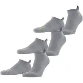 Falke Cool Kick 3-Pack Unisex Sneakersocken light grey mel. (3775) 35-36