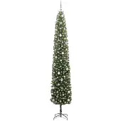vidaXL Künstlicher Weihnachtsbaum mit 300 LEDs mit Ständer Grün 270 cm