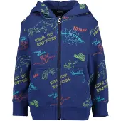 Blue Seven Sweatjacke "Jungen Sweatjacke mit Dinos"