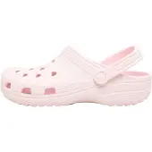 Crocs Clog "Classic Hearts Cut Out Clog", Damen, Gr. 38, Croslite, rosa (bubble ice), Schuhe Clog, Hausschuh, Schlupfschuh, Sommerschuh mit Cut-Outs