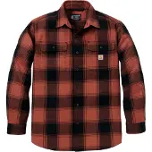 Carhartt Hubbard Loose LS Plaid Shirt homestead red (RG0) S REG