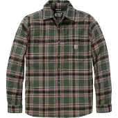 Carhartt - Flannel L/S Plaid Shirt - Hemd Gr XXL braun