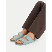 Birkenstock - Arizona BF - Sandalen Gr 38 - Narrow grau