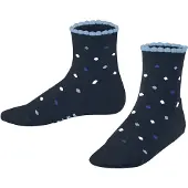 Falke Multidot Kinder Kurzsocken, 19-22, Blau, Punkte, Baumwolle