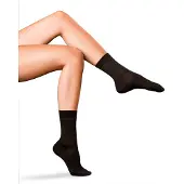 Falke No. 3 Finest Merino & Silk Damen Socken, 35-36, Grau, Uni, Wolle