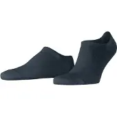 Falke Family Herren Füßlinge, 39-42, Blau, Uni, Baumwolle