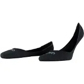 Falke Cool 24/7 Herren Füßlinge, 39-40, Schwarz, Uni, Baumwolle