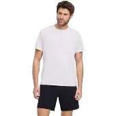 Falke Herren Training T-Shirt, XL, Weiß, Uni
