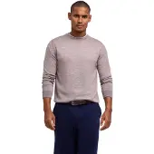 Falke Pure Merino Wool Herren Pullover, 3XL, Beige, Schurwolle