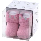 Falke Erstling Babys Socken, 62-68, Rosa, Uni, Baumwolle
