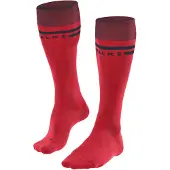 Falke SK7 Race Damen Ski Kniestrümpfe, 39-40, Rot